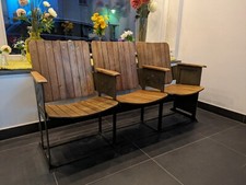 Kinostühle 3 Sitzer Vintage Stil