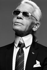 FOTO NR. 14 - KARL LAGERFELD - HOCHGLANZ - 15 x 10 CM - NEU