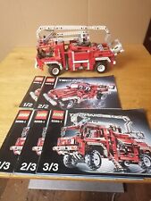 Lego Technic 8289 Rotes Feuerwehr Truck 2 in 1 Model  mit Anleitung ohne OVP