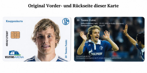 Knappenkarte schalke arena - schalke,