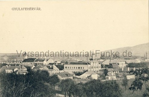 Ansichtskarte gyulafehérvár - ansichtskarte,