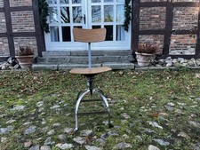 Bienaise Werkstatt-Drehstuhl Aus Den 1950er Jahren Bauhaus