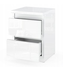Molly Nachttisch, weiß GLOSS