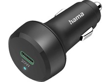 Hama USB-C Kfz Schnellladegerät Ladeadapter 20W, Zigarettenanzünder 00201637