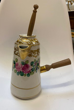 CHOCOLATIERE EN PORZELLAN DE