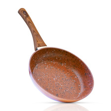 Livington Copper & Stone Pan - 28cm Bratpfanne - Antihaftbeschichtung - Pfanne