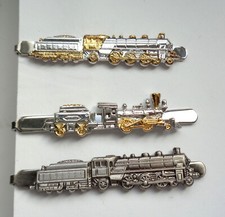 Eisenbahn Krawattennadeln Mix n.  Auswahl mit kleinen Fehlern - gestaffelt 4T