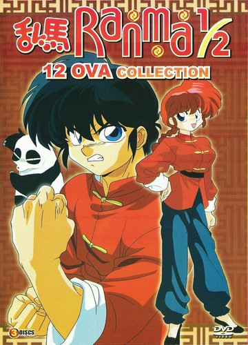 Dvd anime ranma - dvd, 1/2