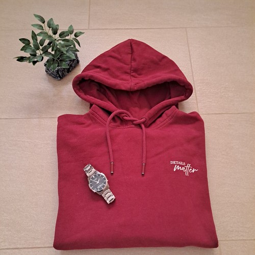 Bordeaux rot hoodie - rot,