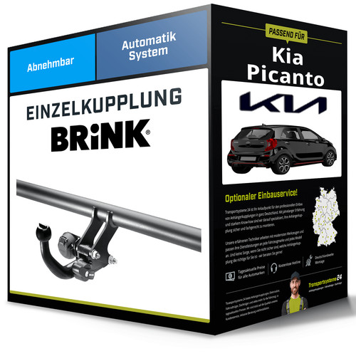 Abnehmbare anhängerkupplung - abnehmbare,
