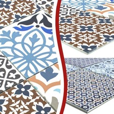 Vinyl Mosaik Fliesen Selbstklebend Poznan Wand Küche Bordüre Wohnzimmer