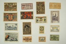 Konvolut Kriegsgeld / Notgeld
