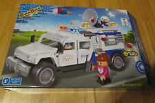 BanBao Polizeiauto, BanBao Rennauto, mit Rückziehfunktion