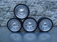 1:18 Old School Echt Alu Felgen Audi VW Mercedes Opel BMW Tuning