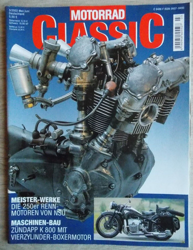 Motorrad classic 2002 nsu - classic,