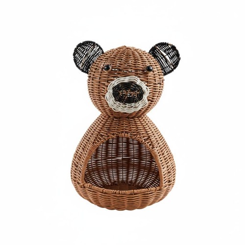Rattan optik bärenkorb - rattan-optik,