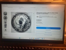 Silbermünze 1991 THE AUSTRALIAN KOOKABURRA 10Z.999 SILVER original Verpackt