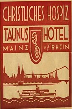 🇩🇪 German Hotel Poster -