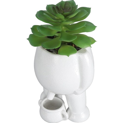 Lustiger pinkelnder blumentopf - pinkelnder,