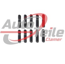 10x Stehbolzen 10.9 M8x1,25