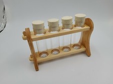  Reagenzglasständer mit 4