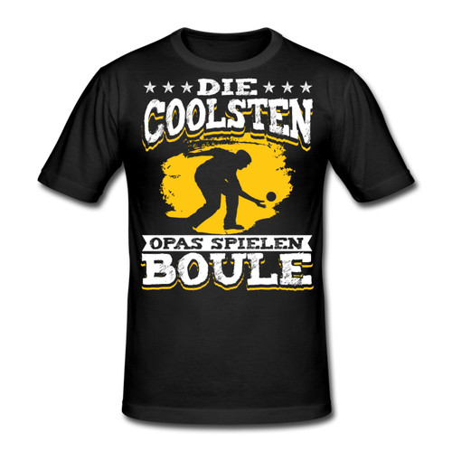 Petanque shirt kugeln opa - petanque, t-shirt