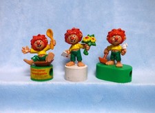 3 Pumuckl Figuren auf Sockel