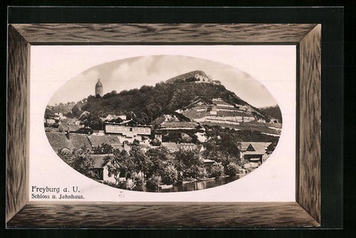 Ansichtskarte freyburg - ansichtskarte,
