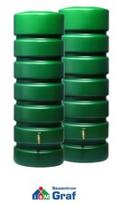 Graf Gartentank CLASSICO Wassertank Regentonne dunkelgrün, 1300 Liter /#86263413