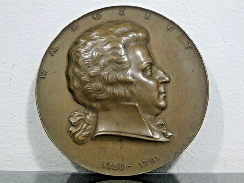 Medaille mozart bronze - mozart,