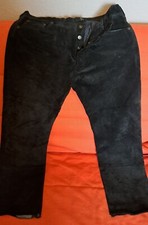 Lederhose Herren Schwarz