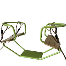 Gondelschaukel apfelgrün Doppelschaukel für 2 Gondel Schiffschaukel Doppelsitz