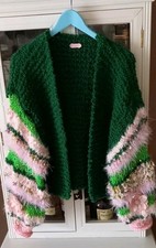 Strickjacke oversitze hippi - strickjacke,