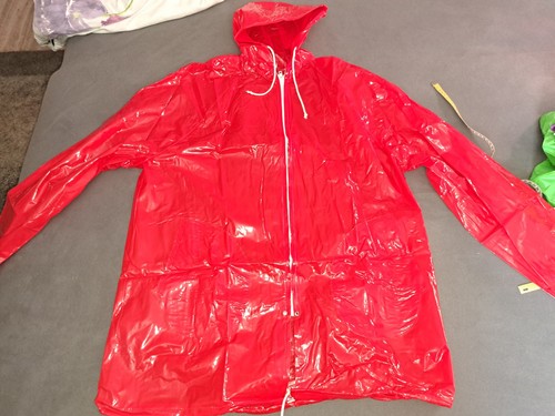 Pvc regenjacke gummi - regenjacke,