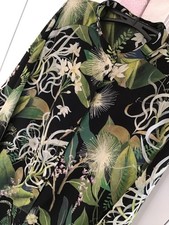 weekday blusen kleid midi xs