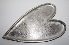 Herz Teller - Schale - Metall