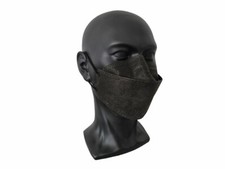 10 Stk. FFP2 Maske Mundschutz "Fischform" schwarz medizinisch (MC-14)