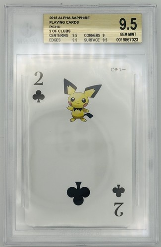 Pichu bgs gem mint - bgs, 9.5