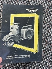 Zündapp Contessa Triumph Bildschön und Goldrichtig - Zettel Prospekt DDR