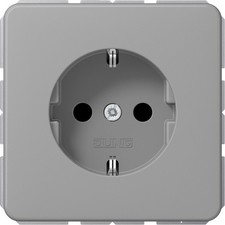 Jung SCHUKO-Steckdose CD 1520 GR Steckdosen CD1520GR SCHUKO-Steckdose