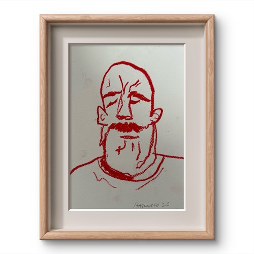 Hasworld original bearded man - original,