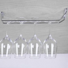 Gläserhalter-Gläserschiene Edelstahl Glas Wein Champagner Cup Hanger Rack Halter
