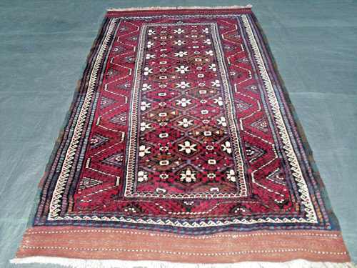 Handgeknüpfter afghan turkmen - handgeknüpfter,