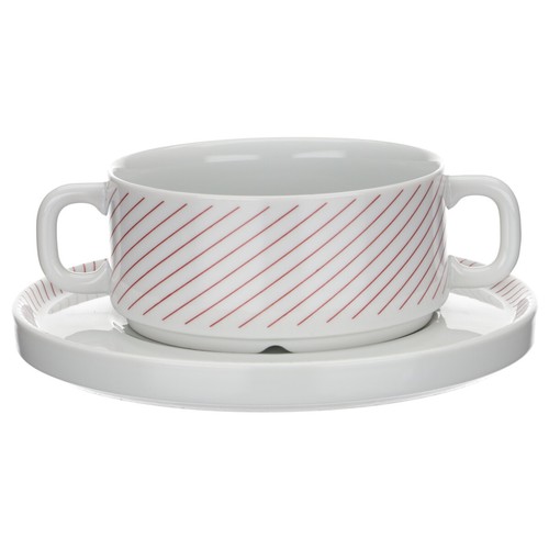 Suppentasse mit untere - suppentasse,