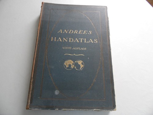 Handatlas andrees mit - andrees,