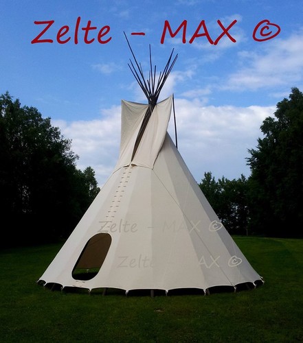 Tipi zelt bis 10m - zelt,