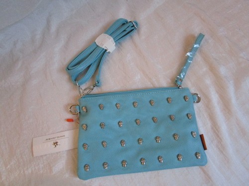 Clutch türkis kunstleder - türkis,