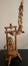 Spinnrad Holz Dekoration
