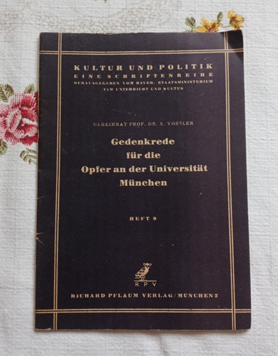 Gedenkrede opfer universität - opfer,