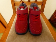 Damen Mädchen Winter Stiefel Stiefelette Ancle Boots - Größe 36 - dkl.rot - neu